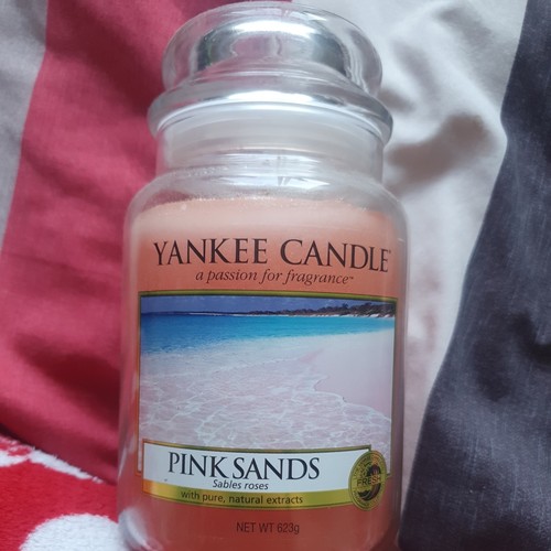 Yankee candle pink - pink, sands