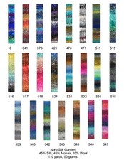 Noro Silk Garden Yarn: 21 colors available