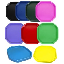 70cm x 70cm Small Mixing Tray Plastic Tuff Tray Kids Messy Activities Assorted
