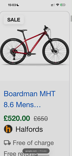 Boardman mht 29in large - boardman,