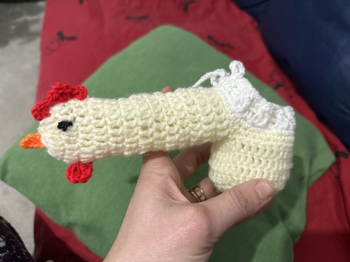 Novelty chicken willy warmer - novelty,