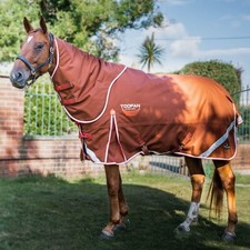 Gallop SALE PRICE Toofan Dual 200g 2100 Denier Horse Turnout Rug & Neck Set