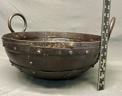Kadai fire pit bbq - kadai, wood