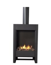 Faber Farum 4.2KW Balanced Flue Remote Gas Fire Freestanding Stove LPG RRP £1800