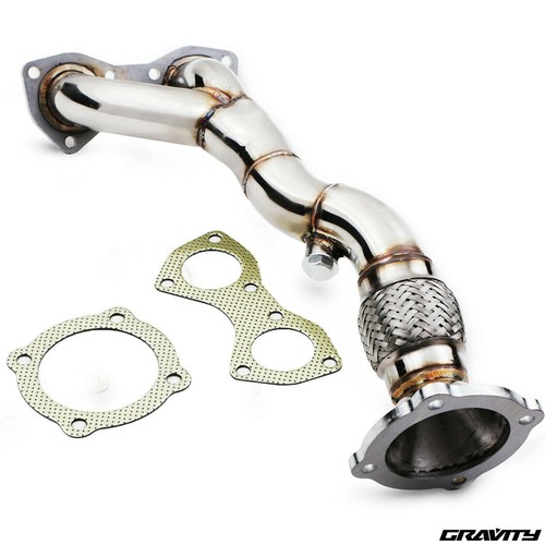 Stainless race exhaust front - race,