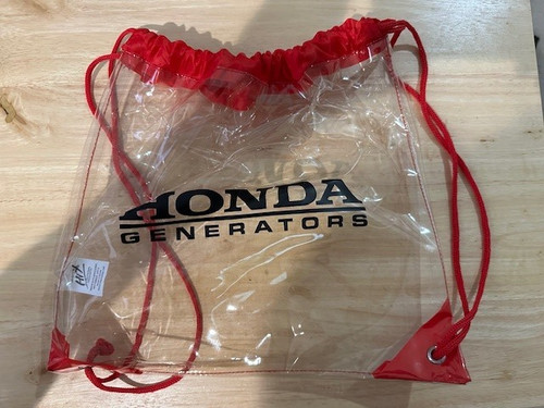 Honda generator clear backpack - honda,
