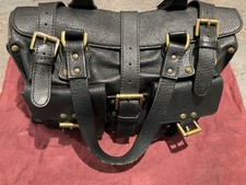 Mulberry Roxanne Stunning Soft Black  Darwin Leather Bag Great Condition  