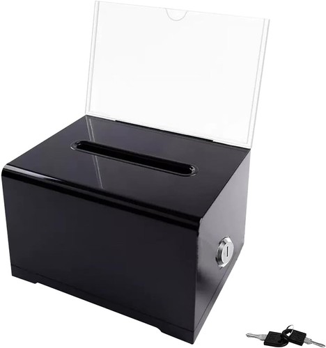 Black acrylic suggestion - black, box