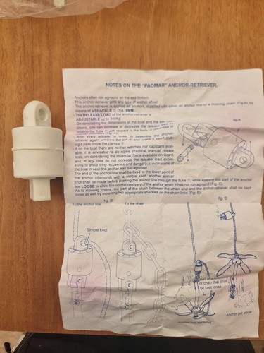 Boat anchor retriever system - anchor,