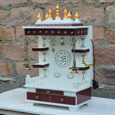 wooden temple mandir Pooja Ghar Mandap For Worship Handcrafted Pooja mandir