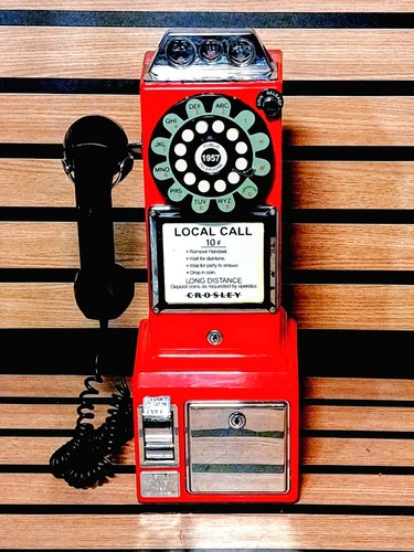 Crosley cr56 red retro - crosley, 1950s