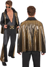 Elvis Black Jumpsuit Rock n