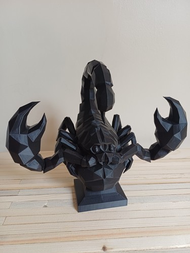 Low poly scorpio scorpion - low,