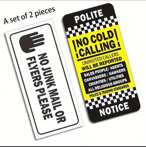 Junk mail cold - cold, callers