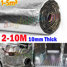 10m Camper Van Insulation Thermal Thermo Liner Foil Foam Sound Deadening 10mm UK