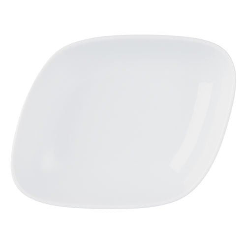 Rectangular white plate - rectangular,