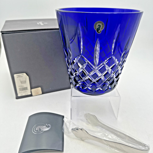 Vtg waterford lismore cobalt - waterford,