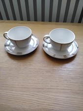Two Denby Truffle Cups And Saucers 