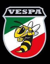 Vespa Emblem Cascade Sticker Logo