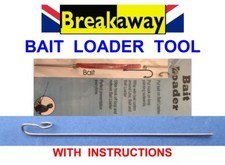 BREAKAWAY BAIT LOADER TOOL BAITING NEEDLE FOR SQUID CRAB MUSSEL LUG RAG WORM