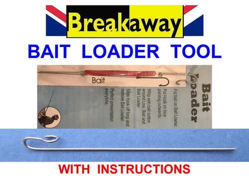 Breakaway bait loader tool - bait,