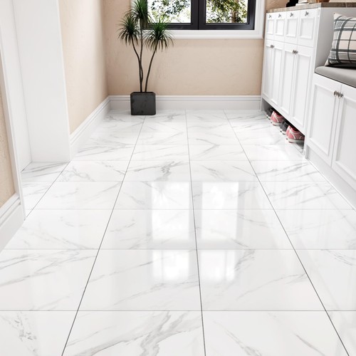 Wallercity 6pcs white - white, marble