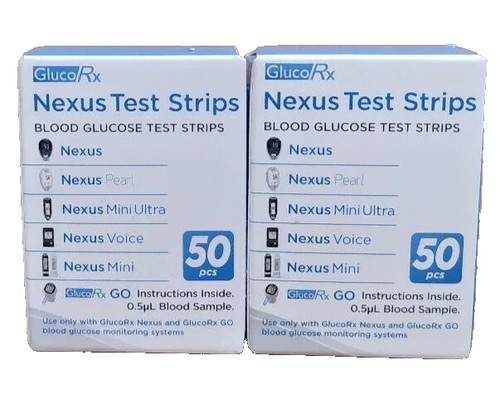 Glucorx nexus blood glucose - 50,