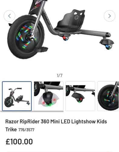 Razor lightshow riprider 360 - razor,