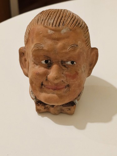 Antique terracotta german man - antique,