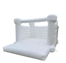 12x12 White Bouncy Castle
