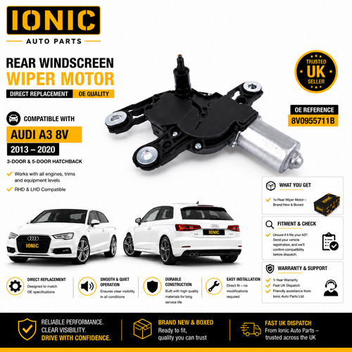 Rear wiper motor for - rear,