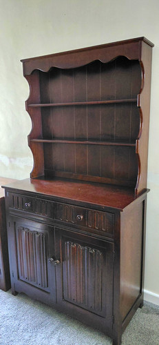 Old charm welsh dresser - old,
