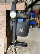 Horse Leather Driving Harness Cob Sized With Breast Collar Good Working  Order