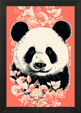 Risograph Animal Framed Wall