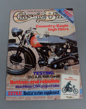 Classic Bike JUNE 1983 - AJS 16MS, Coventry Eagle, Garelli 350cc, Matchless G12