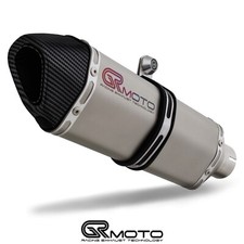 Used Titanium Exhaust Slip On 51mm 2" GRmoto (link pipe not included) Grade B