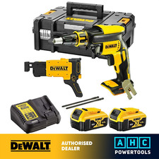Dewalt DCF620P2K Collated Drywall Screwdriver 18V Cordless Brushless 2 x 5.0Ah