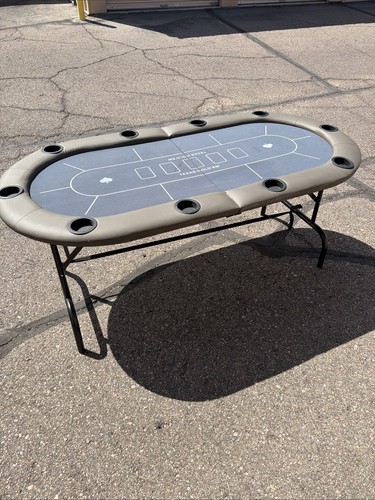 Poker table foldable oval - poker, foldable,oval