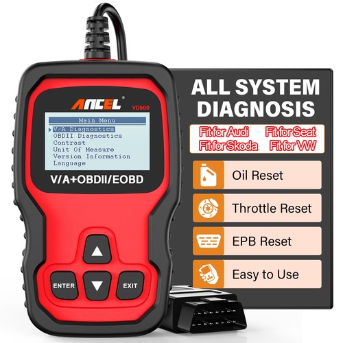 Ancel vd500 for audi obd2 - audi,