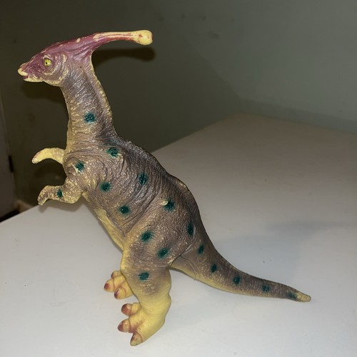 Vintage parasaurolophus toy - vintage,