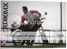 YAMAHA RD80MX Motorcycle Sales