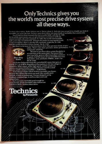 Technics panasonic 1976 - by,