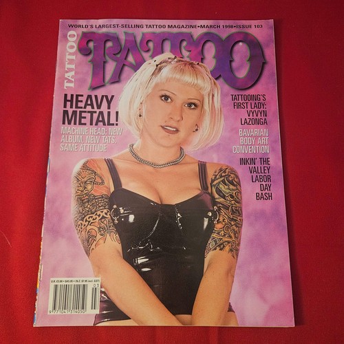 Tattoo magazine march - magazine, 1998