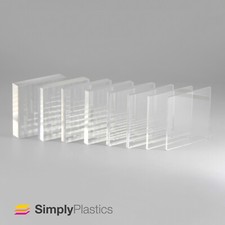 Clear Acrylic Perspex Sheet / 4mm, 5mm, 6mm, 8mm, 10mm / Cut to Size Panels