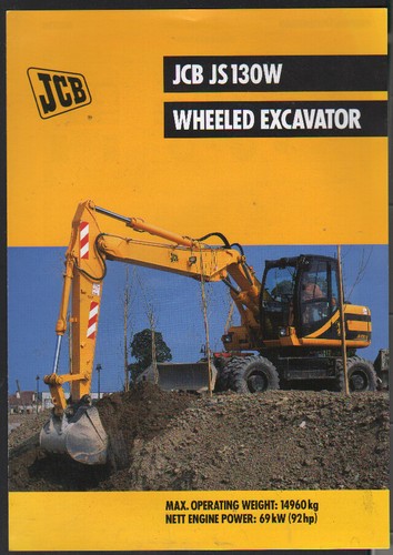 Jcb js130w wheeled - , "js130w"