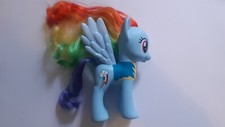 My Little Pony 2010  Wonderbolts Rainbow Dash C-0294 used please look at the pic