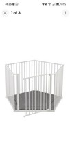 BabyDan BabyDen Playpen White