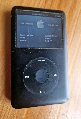 Apple ipod classic 6th - apple, gb