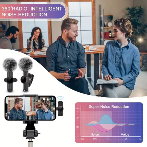 Wireless lavalier microphone - wireless,