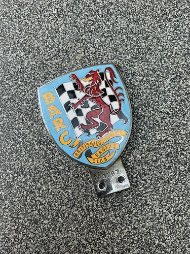 Barc car badge british - barc,